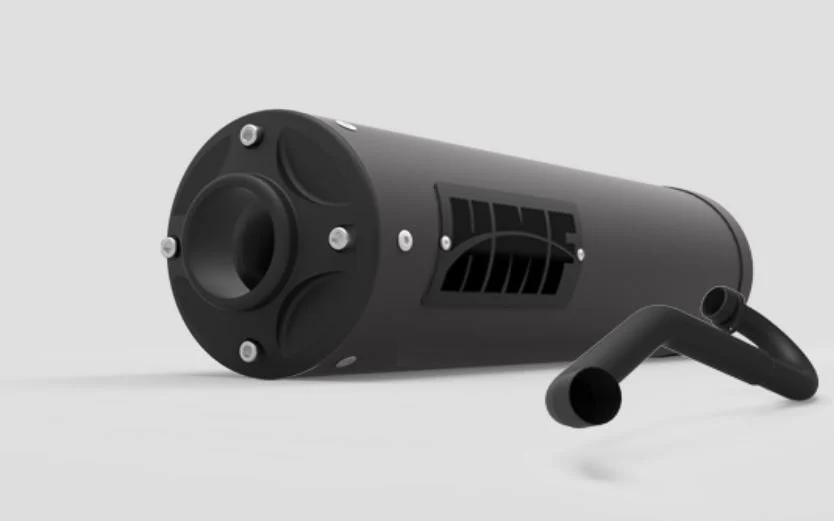 HMF '08-'10 Polaris RZR 800 Titan-XL Full Exhaust Systems - Blackout - Image 2