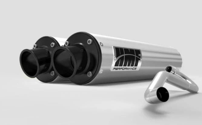 HMF '15-'17 Polaris RZR 4 900 Performance Dual Full Exhaust System - Image 3