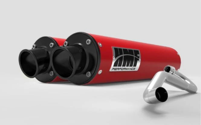 HMF '15-'17 Polaris RZR 4 900 Performance Dual Full Exhaust System - Image 7