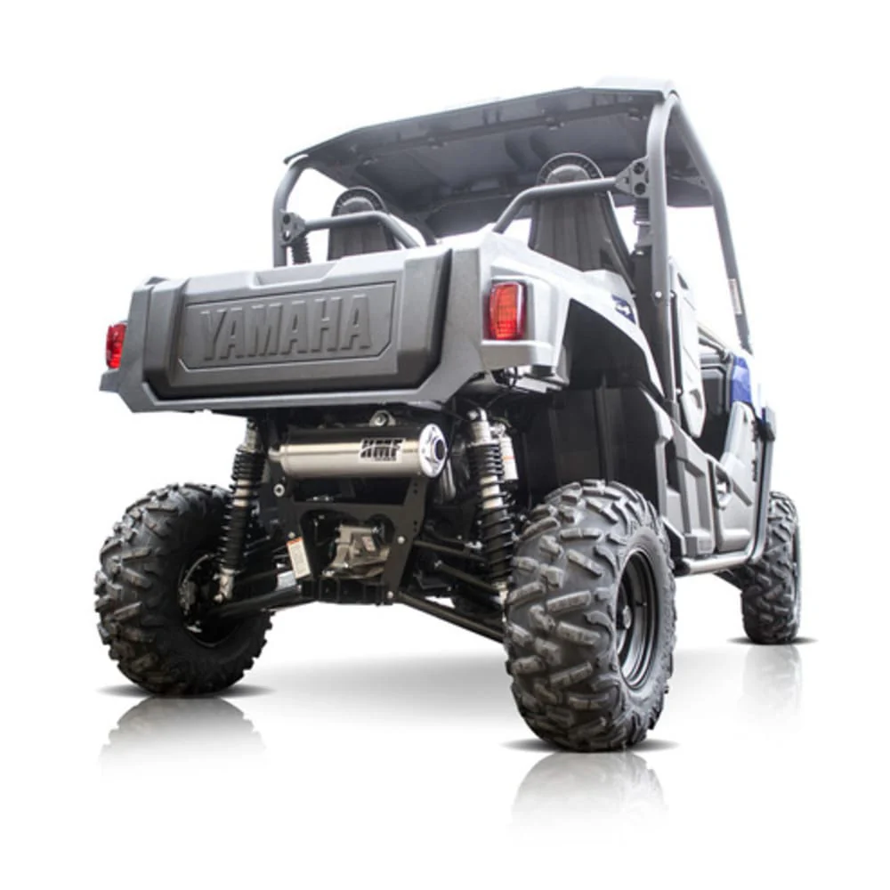 HMF '16-'18 Yamaha Wolverine Titan-XL Slip On Exhaust Systems - Blackout - Image 2
