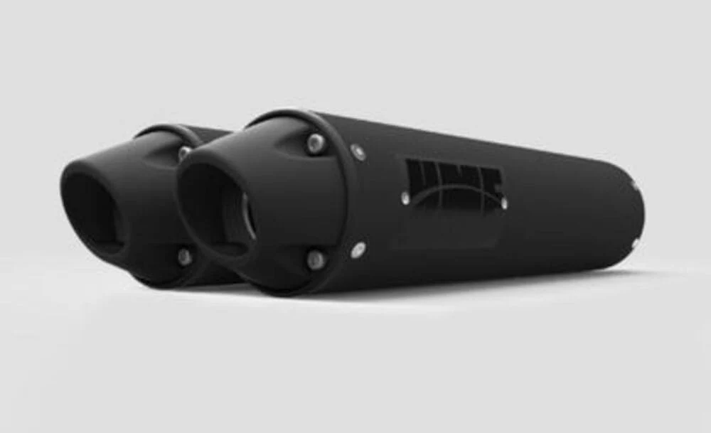 HMF '16-'21 Polaris RZR XP 4 Turbo Performance Series Dual Slip On Exhaust Systems - Blackout - Image 4
