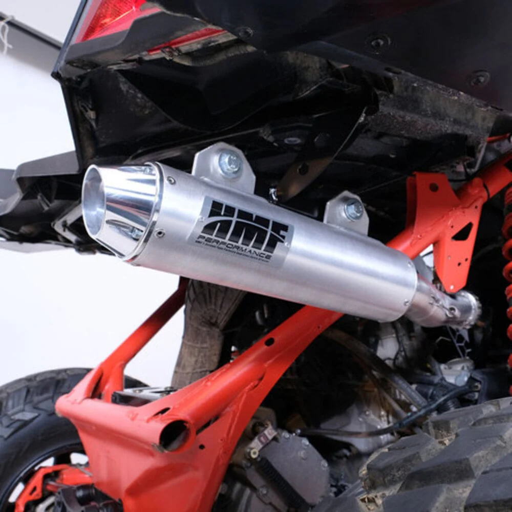 HMF '17-'21 Can-Am Maverick X3 Titan-SS Big Core (Turbo Back) Exhaust Systems - Blackout - Image 2