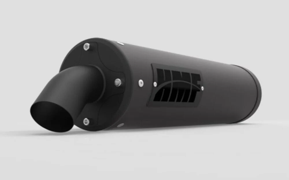 HMF '20-'22 Polaris Ranger 1000 Titan-XL Slip On Exhaust Systems - Blackout - Image 3