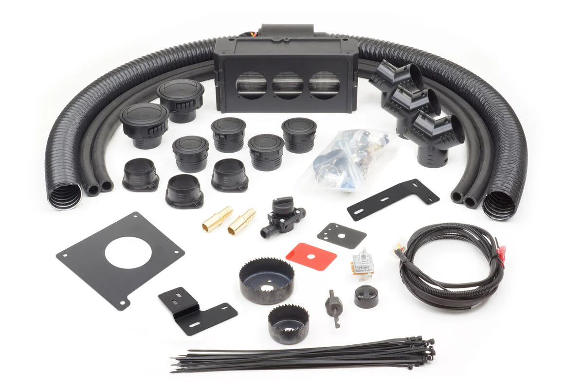 Ice Crusher Heaters '16-'25 Polaris Ranger Under Hood 570 Full Size Cab Heater