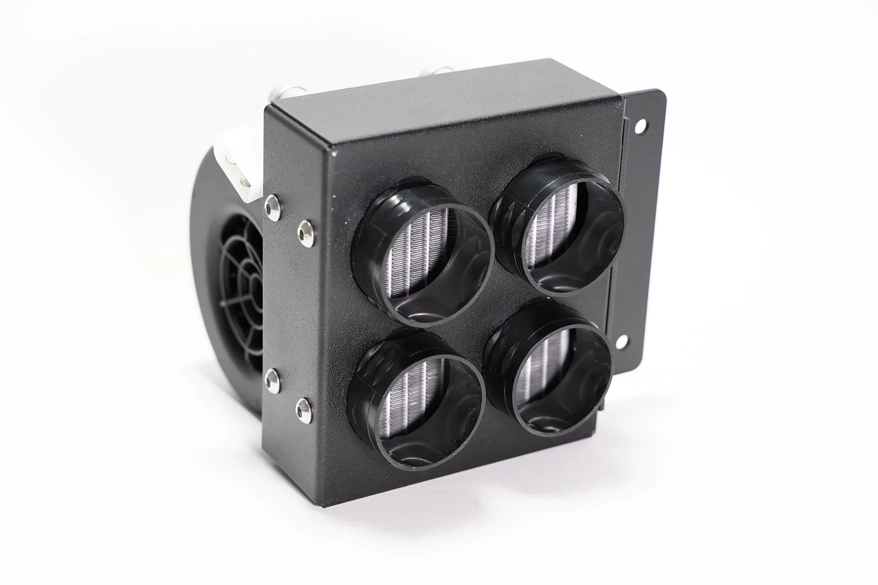 Inferno '21+ Polaris RZR S 1000 Cab Heater with Defrost for Machines with Glovebox Subwoofer - Image 4