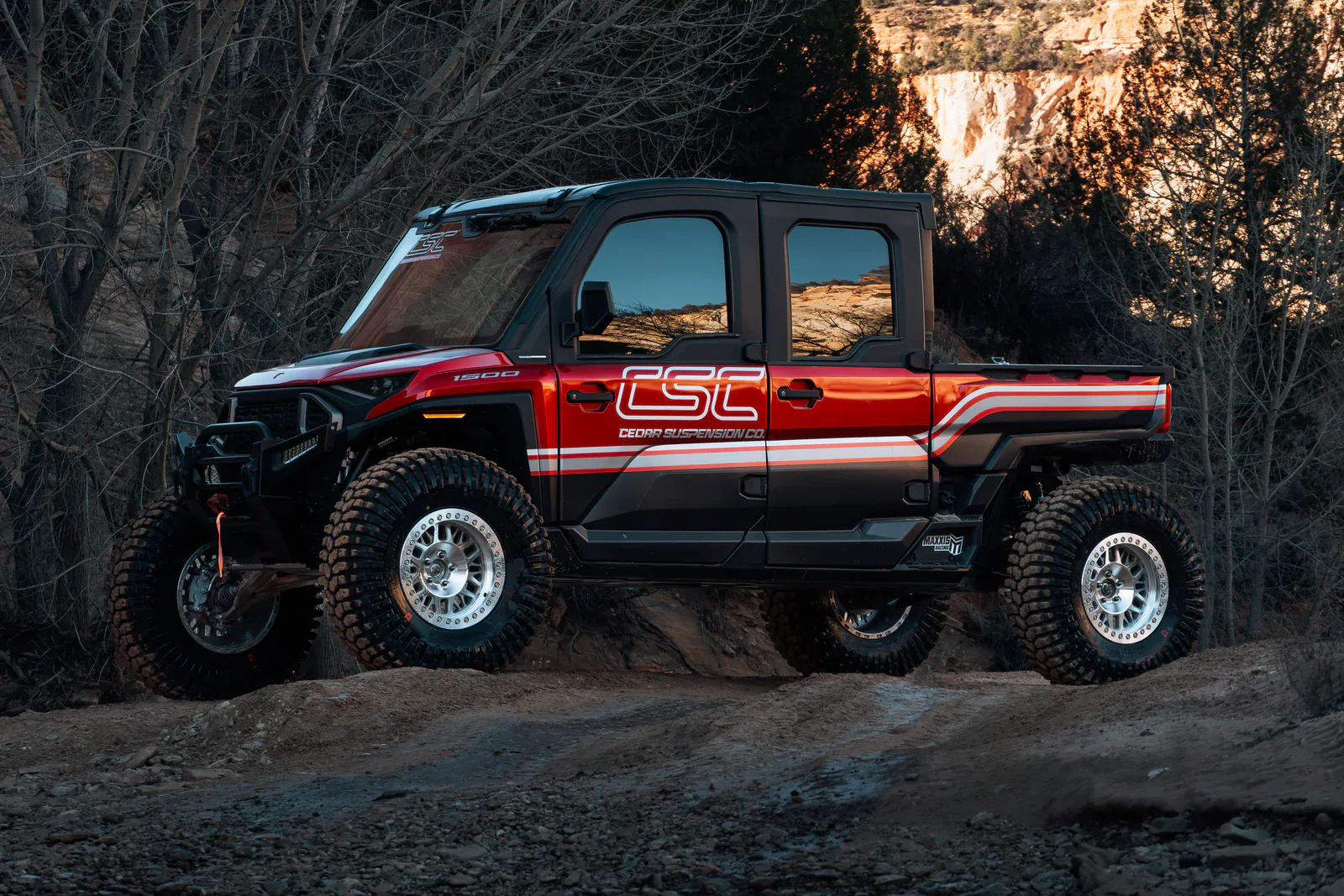 CSC Polaris Ranger XD 1500 72" Mid Travel Kit - Image 7