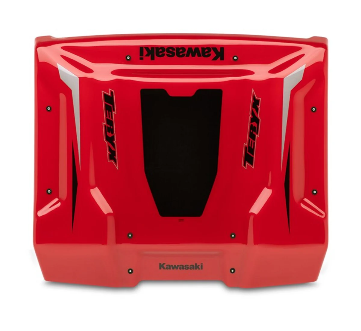 Kawasaki Teryx KQR Red Polycarbonate Roof - Image 3