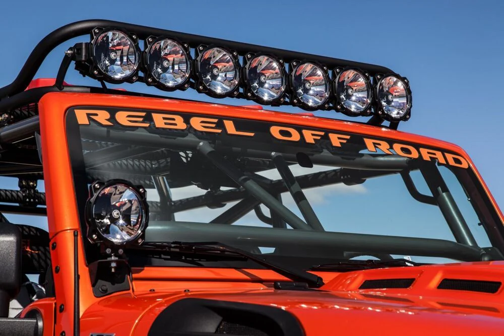KC HiLiTES 160W Combo Beam 50" Gravity Pro6 LED 8 Light Bar System - Image 10