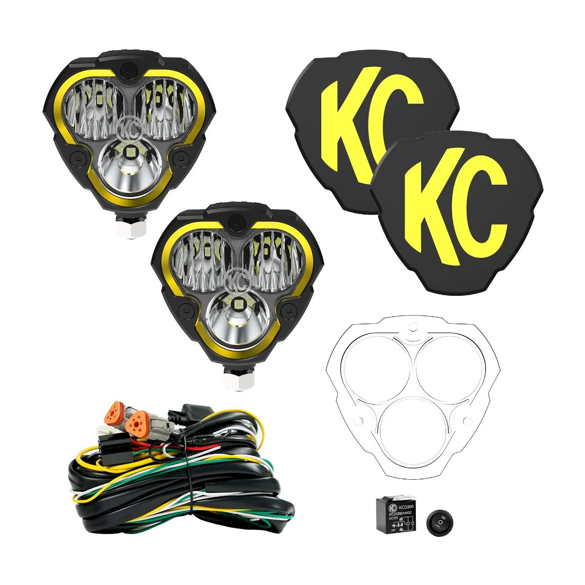 KC HiLiTES Can-Am Maverick R A-Pillar Ditch Mount & Lights Bundle - Image 5