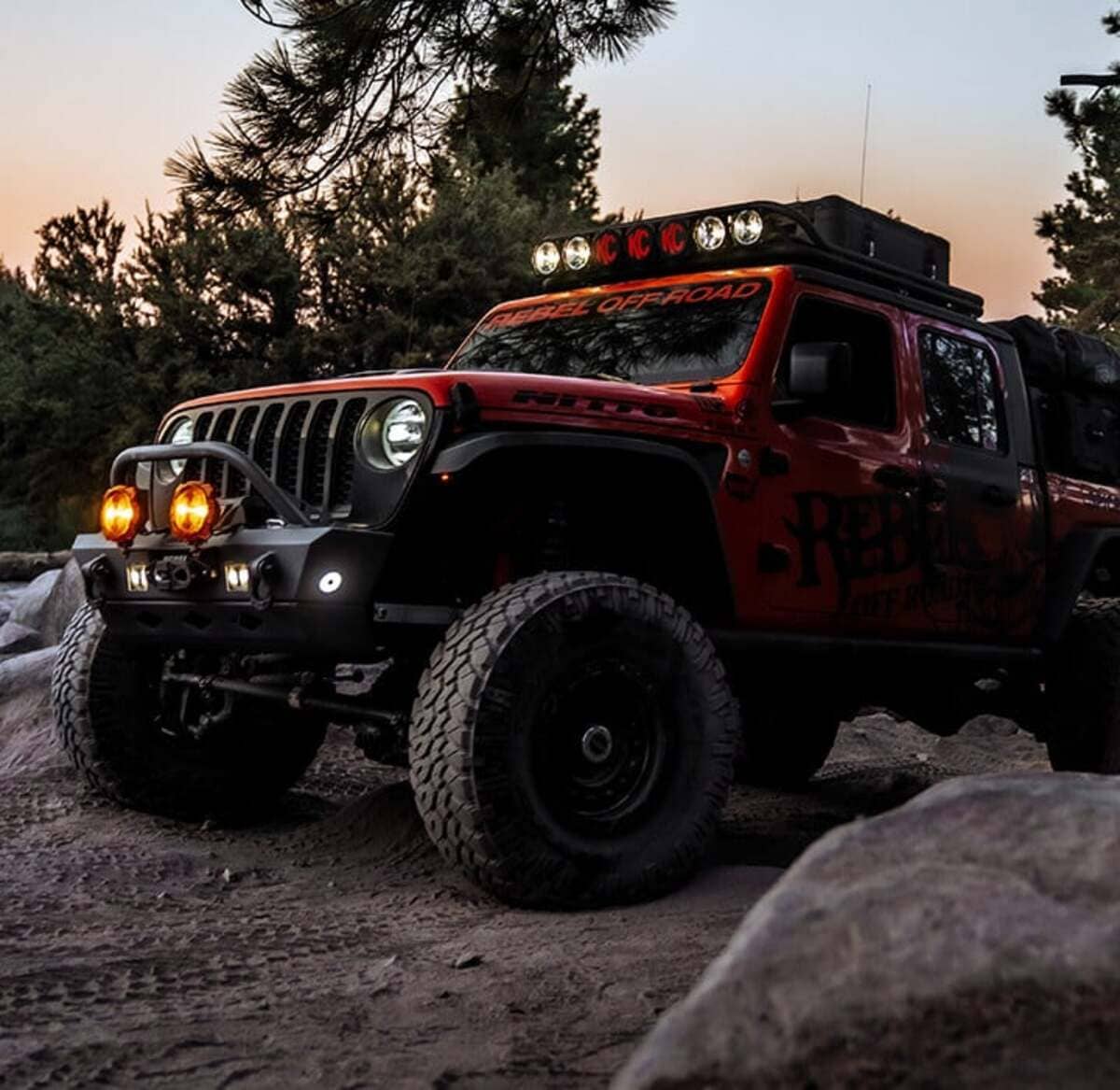 KC HiLiTES Cyclone V2 LED 6 Rock Light Kit - Image 2