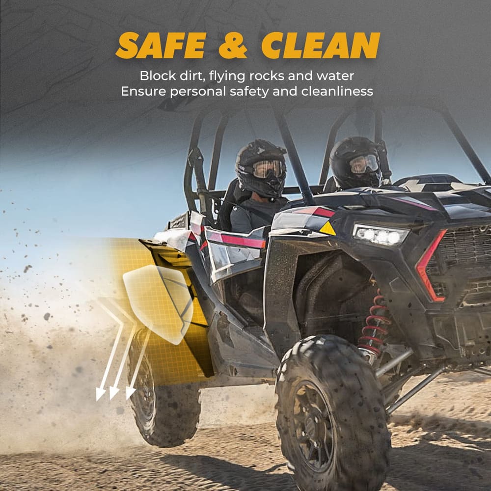Kemimoto '14-'23 Polaris RZR XP 1000/4 1000 Rear Fender Flares - Image 5