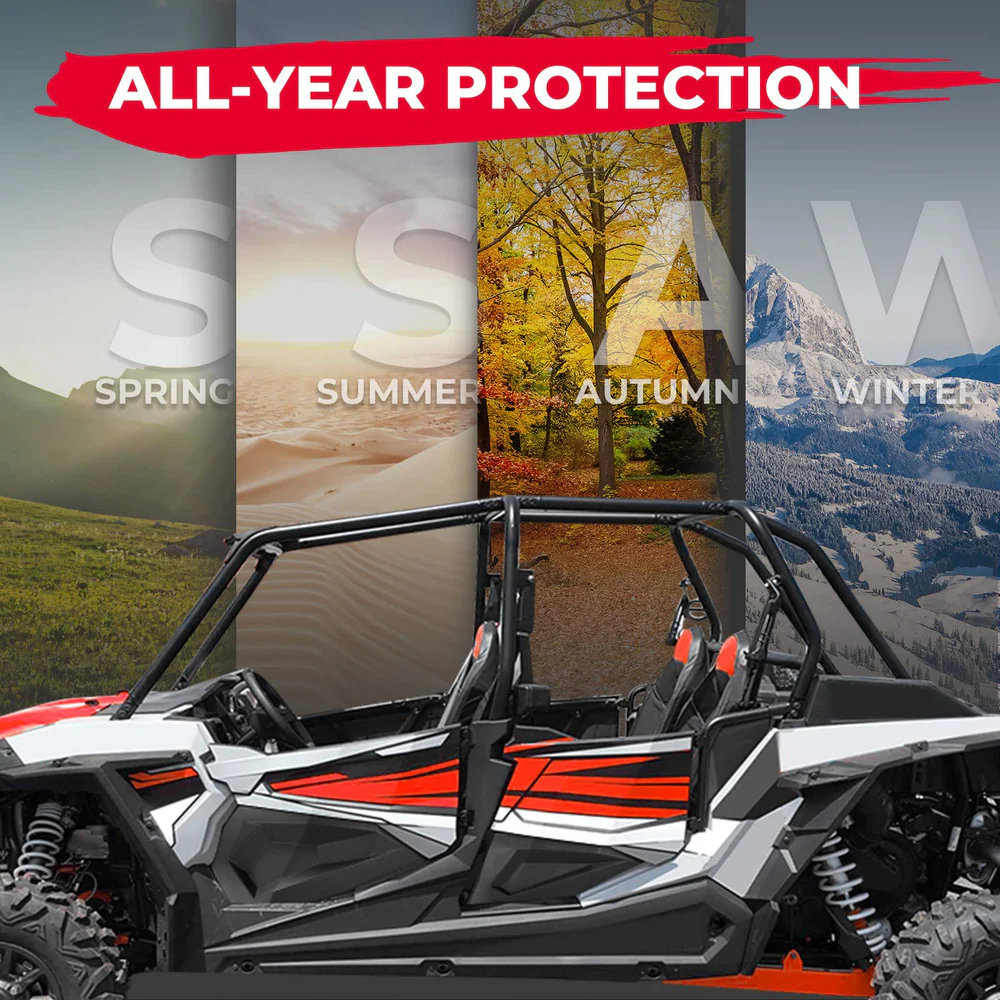 Kemimoto '14-'23 Polaris RZR XP 4 1000 4 Doors Lower Panel Inserts - Image 4