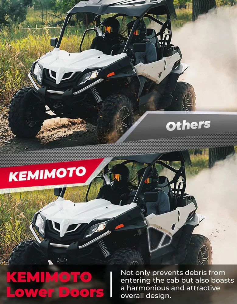 Kemimoto '15-'22 CFMoto ZForce 500/800/1000 Lower Doors Inserts - Image 7