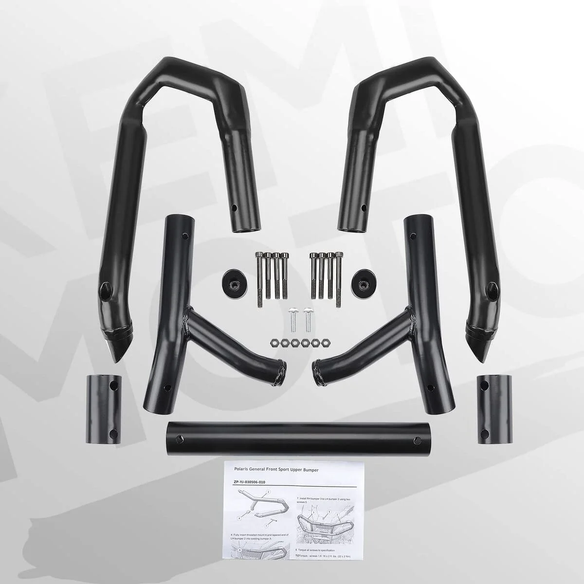 Kemimoto '16-'24 Polaris General 1000 Front Upper Bumper - Image 2