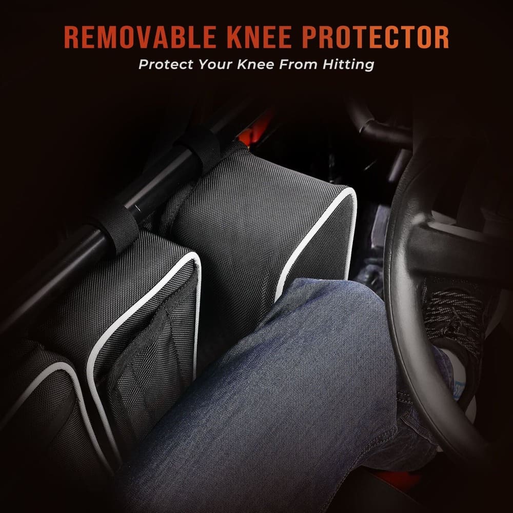 Kemimoto '17-'23 Can-Am Maverick X3 Front Door Storage Bags & Spare Tire Mount - Image 9