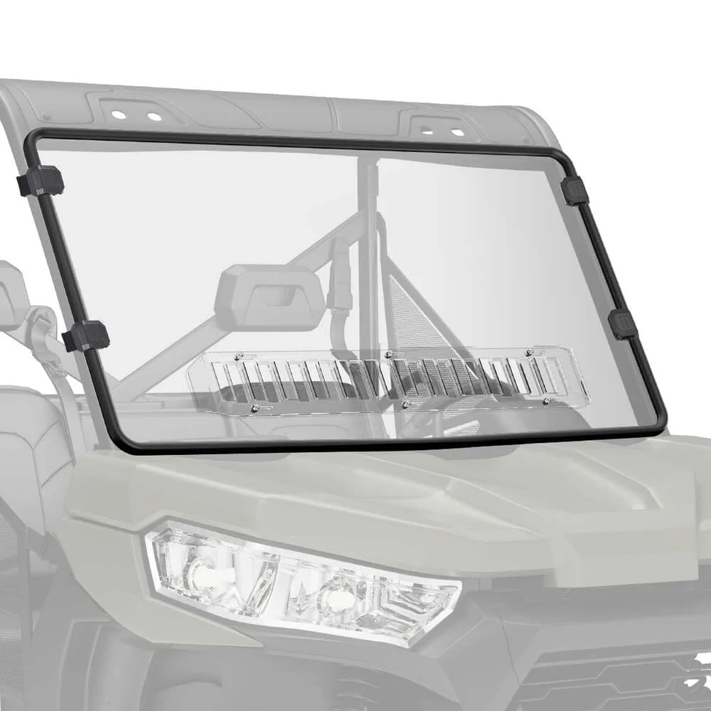 Kemimoto '17-'24 Can-Am Defender HD 5/8/10 Front Vented Full Windshield