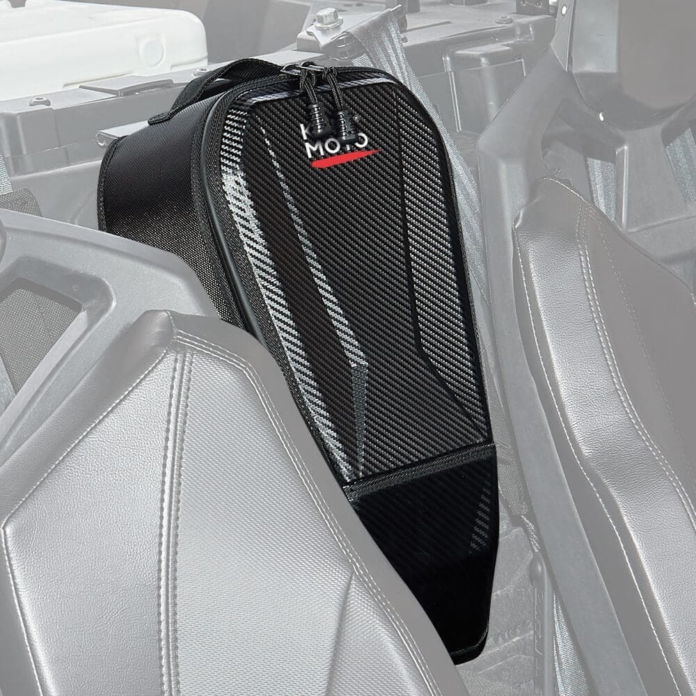 Kemimoto '17-'24 Can-Am Maverick X3 Front Door Bags & Center Storage Bag - Image 3