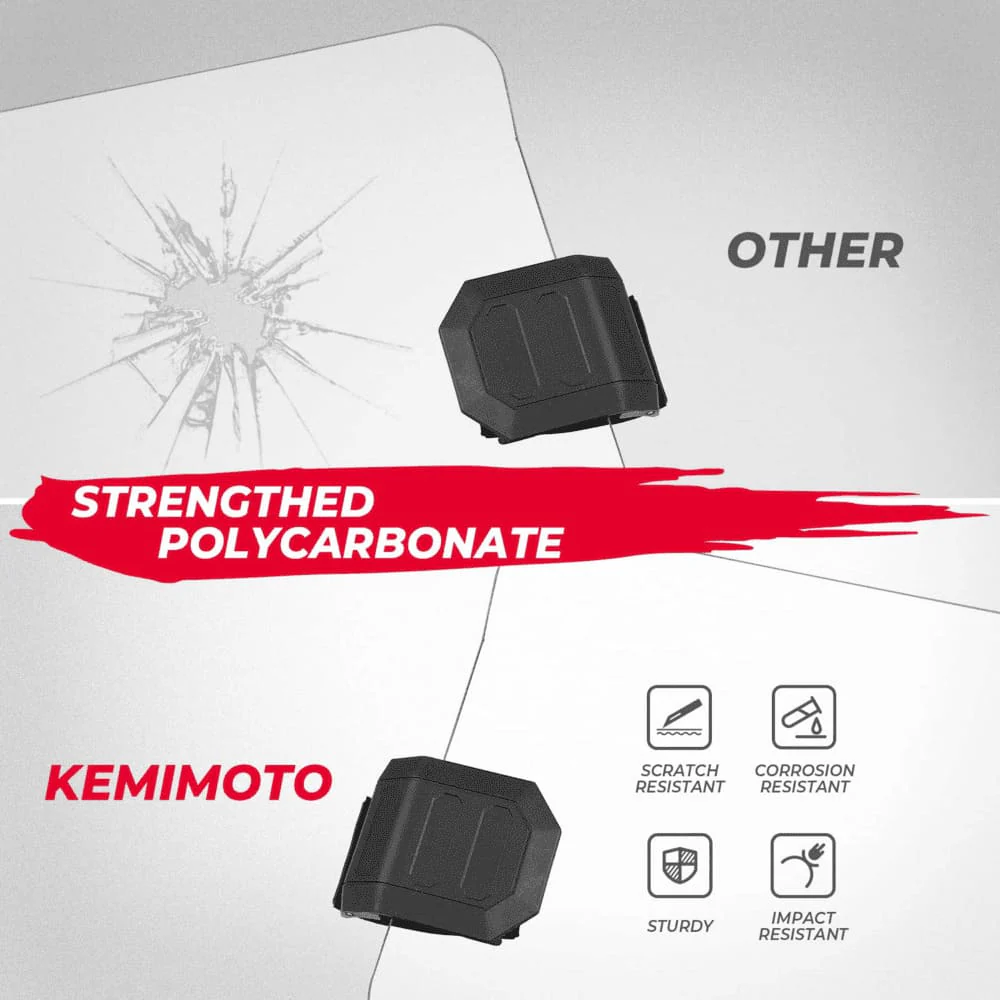 Kemimoto '17-'24 Can-Am Maverick X3 Front Half Windshield - Image 2