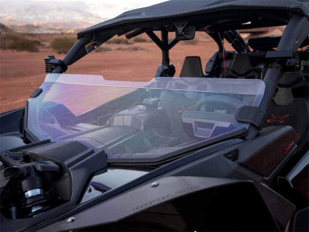 Kemimoto '17-'24 Can-Am Maverick X3 Front Half Windshield - Image 9