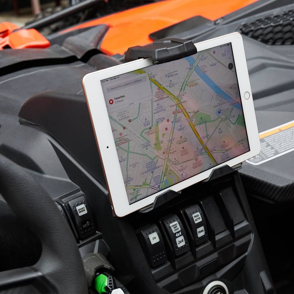 Kemimoto '17-'24 Can-Am Maverick X3 Tablet Holder & Console Storage Bag - Image 6