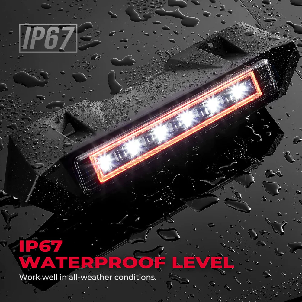 Kemimoto '17-'25 Can-Am Maverick X3/ MAX Rear Tail Light - Image 3
