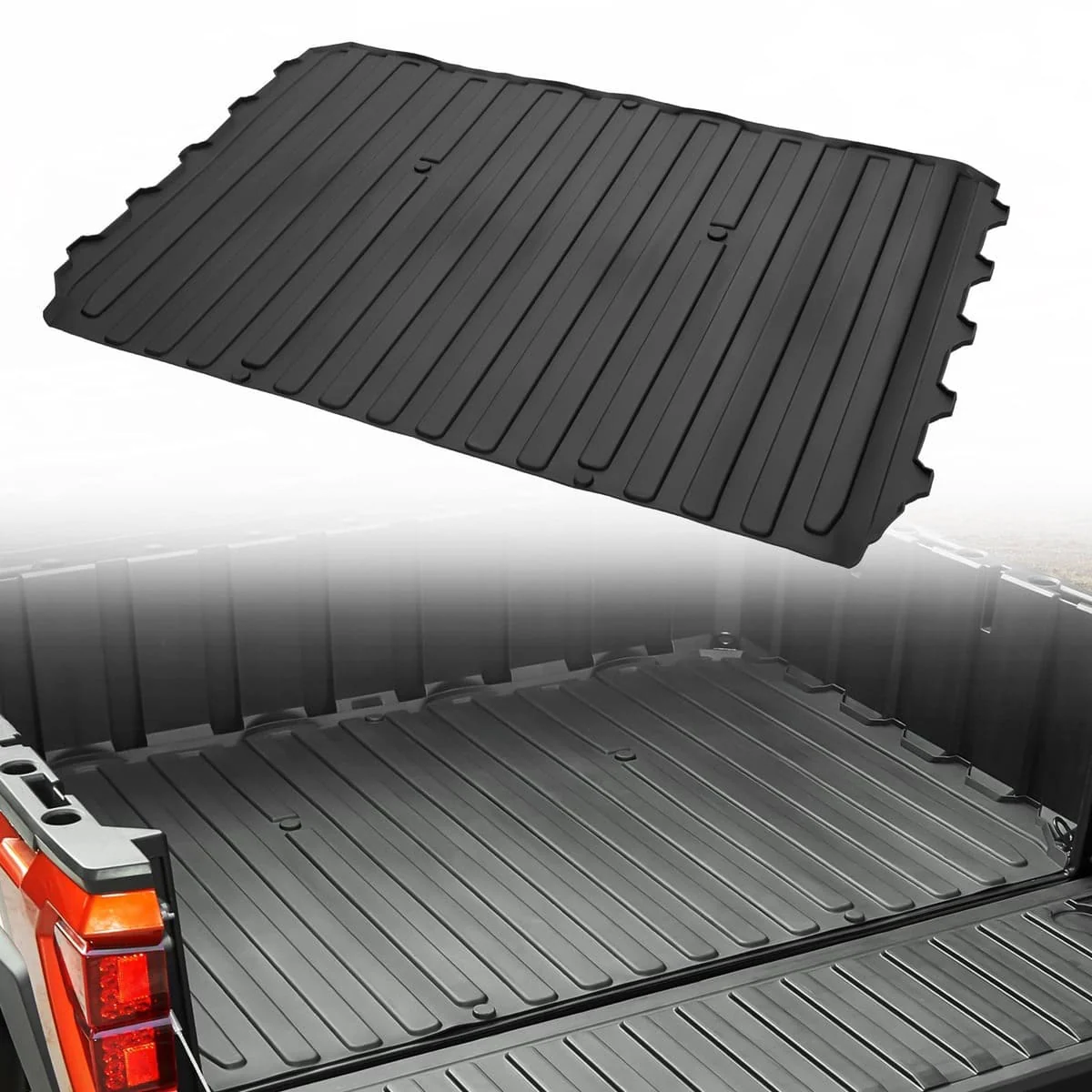 Kemimoto '18-'24 Polaris Ranger Crew XP 1000 Bed Mat Cargo Liner - Image 2