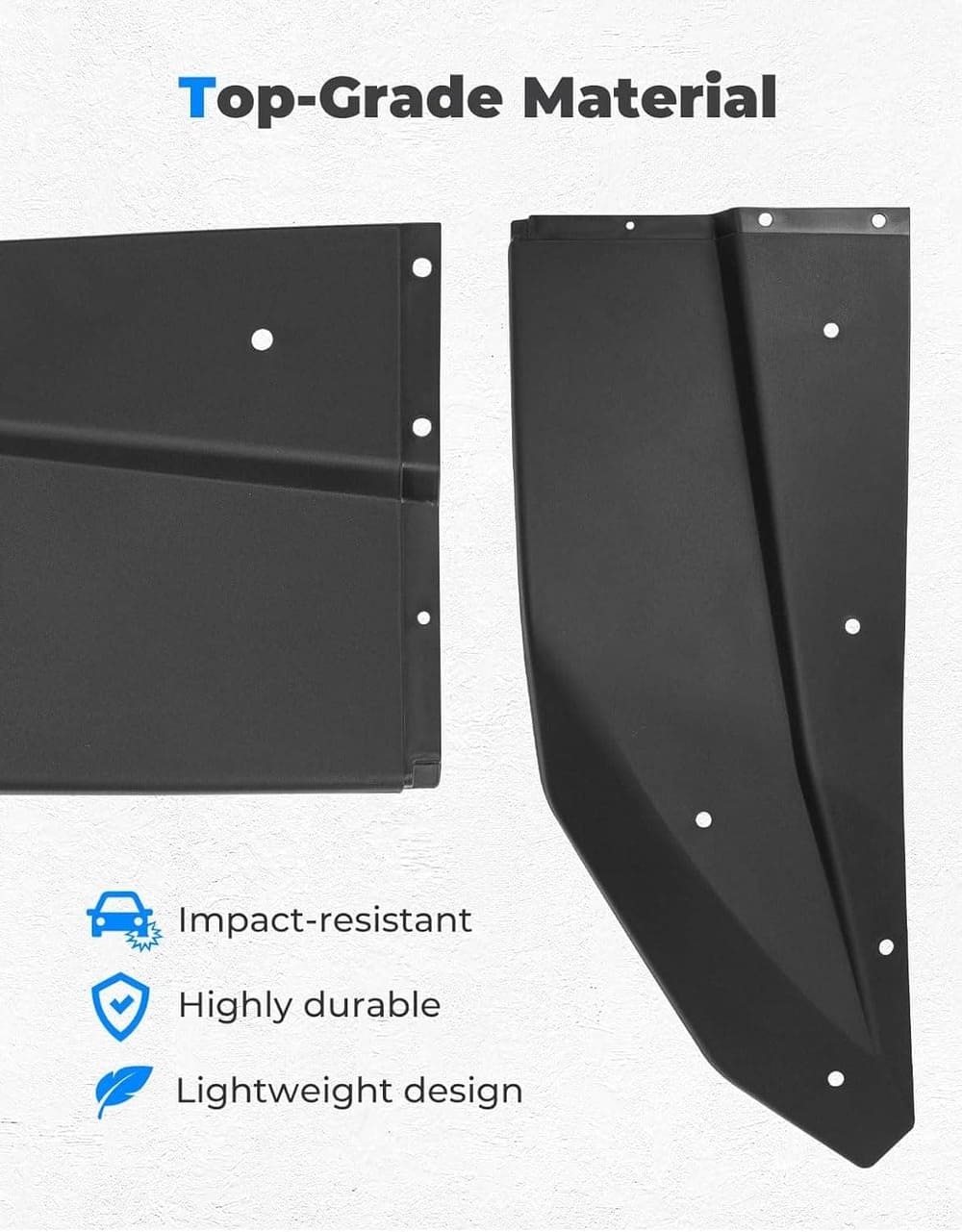 Kemimoto '19-'24 Honda Talon Wider Fender Flares Extensions - Image 4
