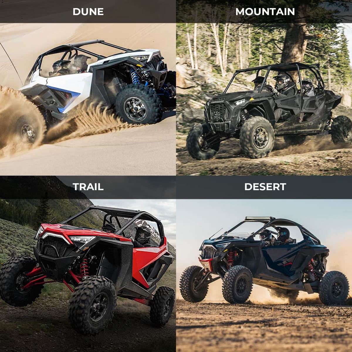 Kemimoto '20-'24 Polaris RZR Pro XP Lower Door Panels Insert Kit - Image 2