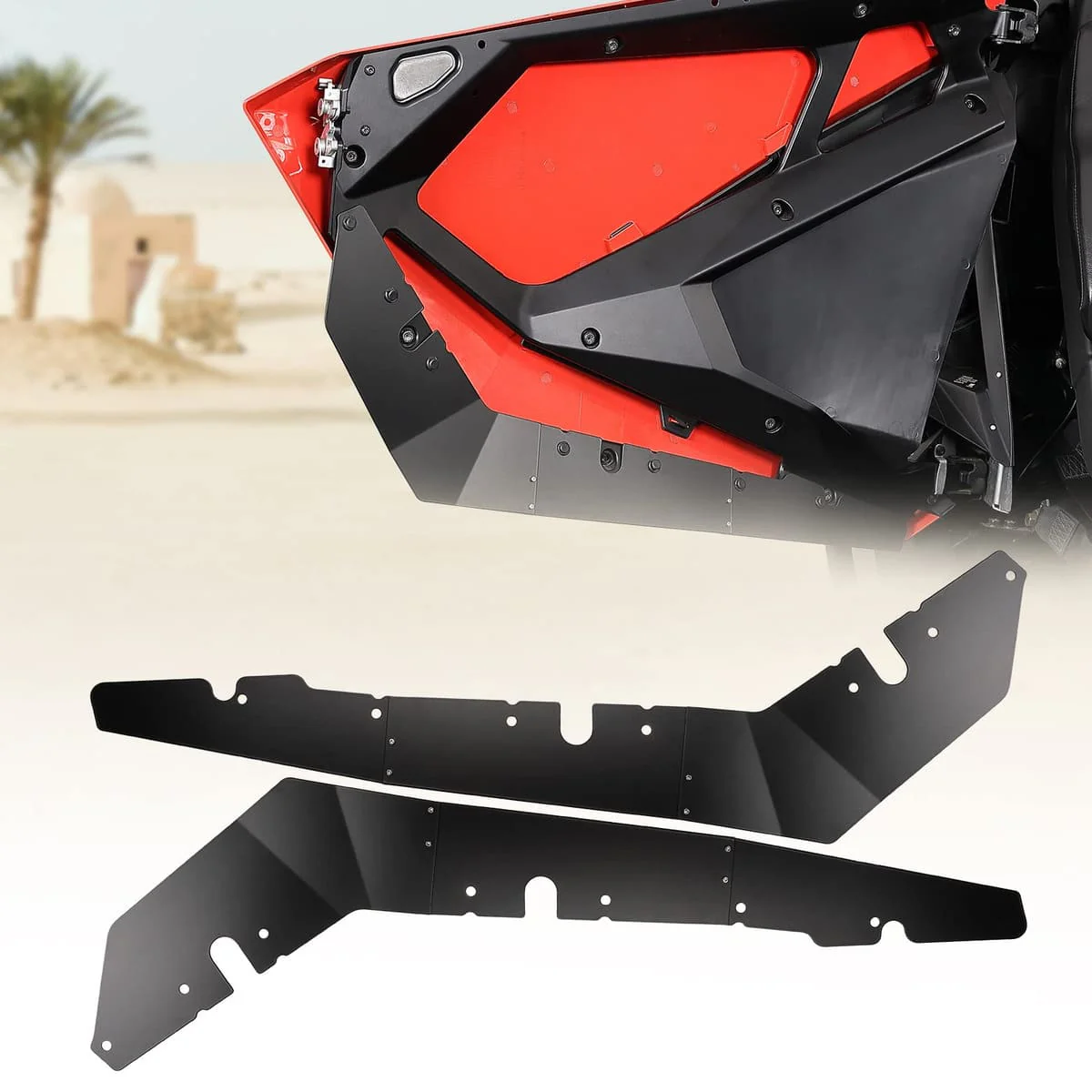 Kemimoto '20-'24 Polaris RZR Pro XP Lower Door Panels Insert Kit - Image 3