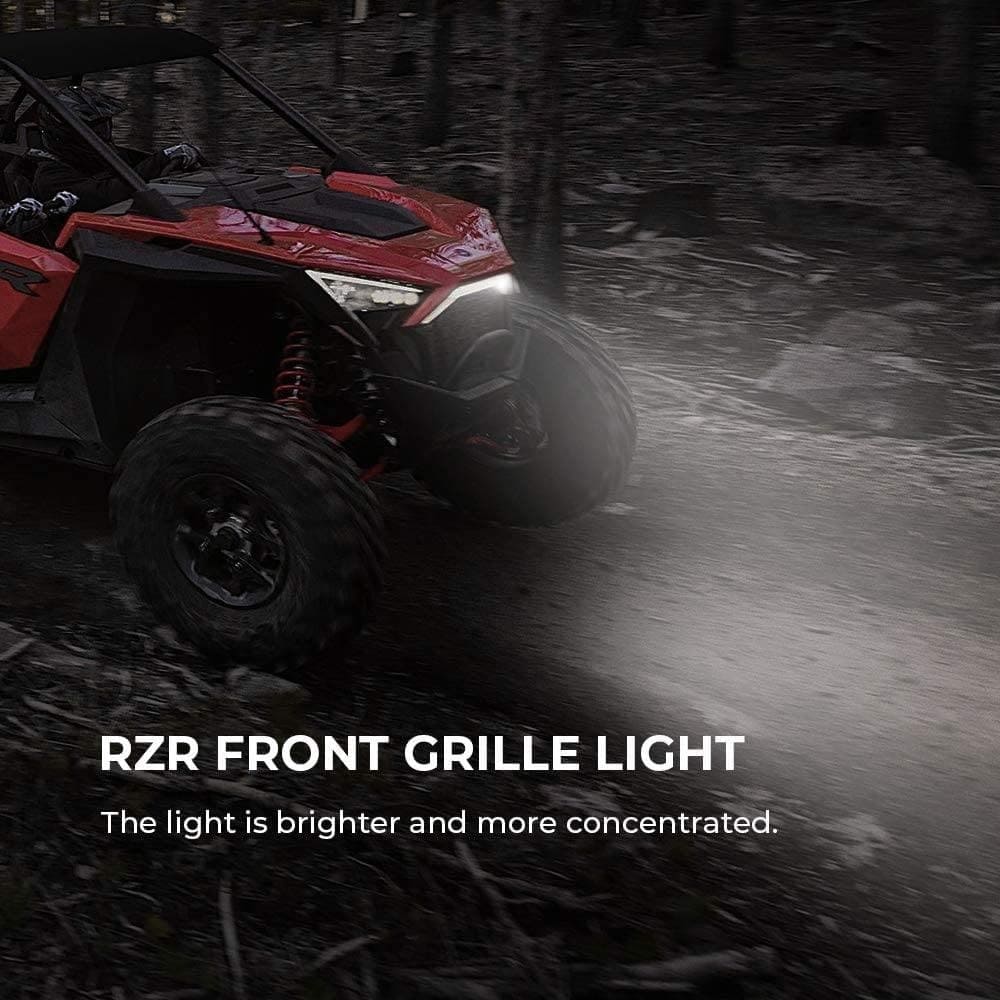 Kemimoto '20-'24 Polaris RZR Pro XP UTV Front Accent Light - Image 6