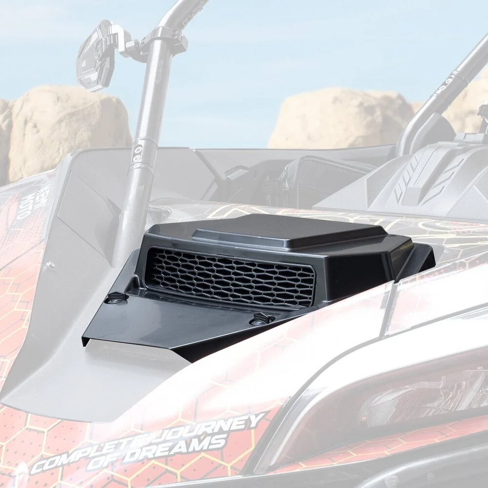 Kemimoto '20+ CFMoto ZForce 950 UTV Hood Scoop w/ Vented Mesh