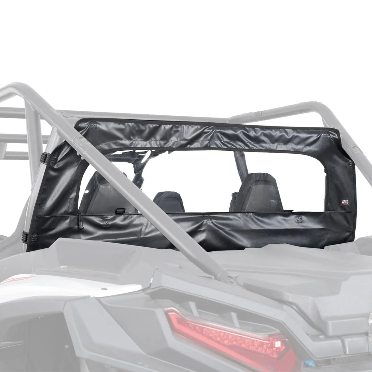 Kemimoto '24-'25 Polaris RZR XP 1000/4 1000 Soft Rear Windshield - Image 6