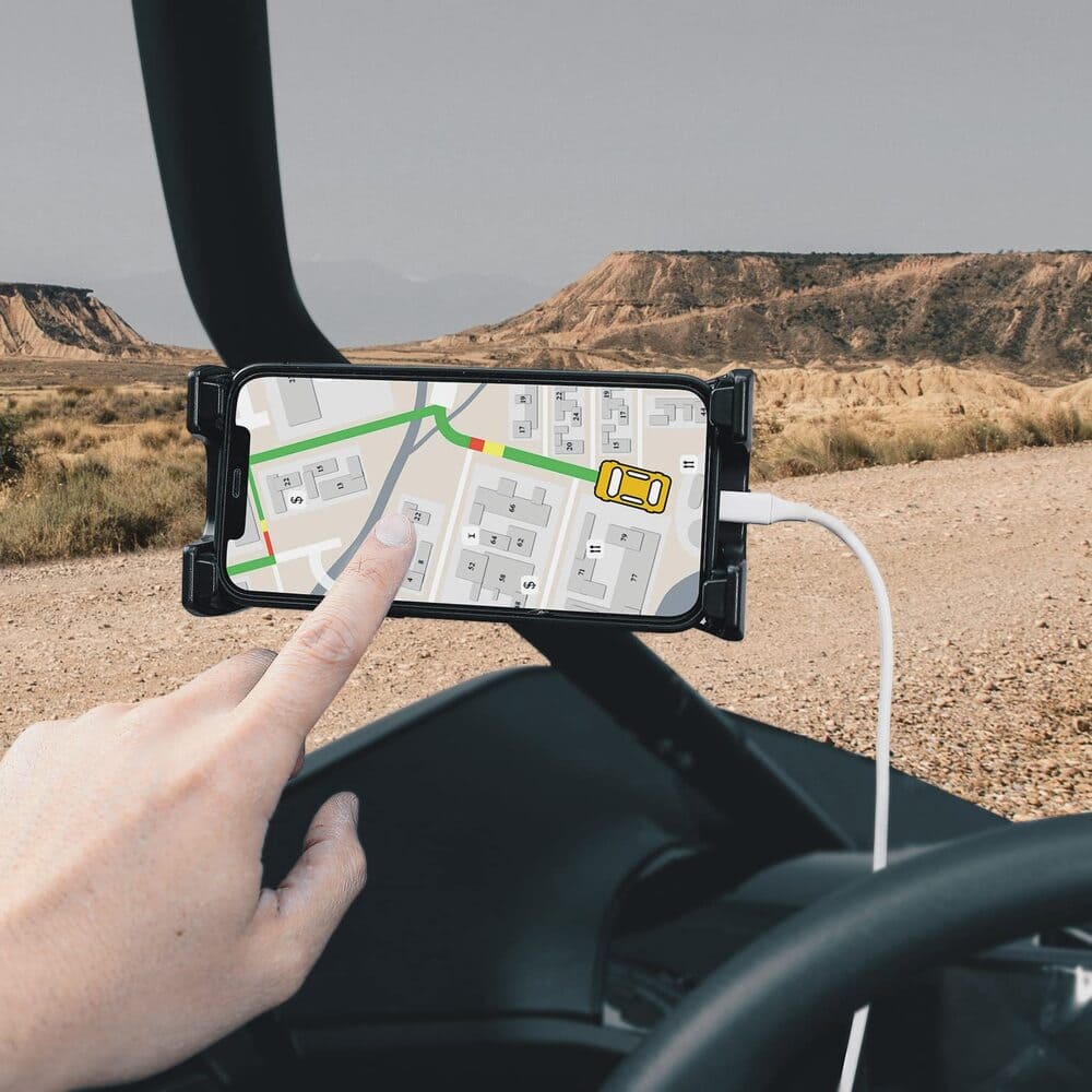 Kemimoto 4.7"-13" Clamps 720° Adjustable Phone Holder - Image 8