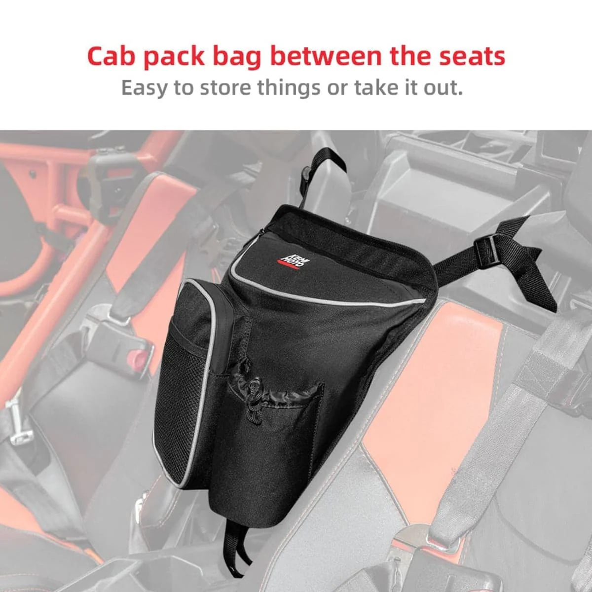 Kemimoto Can-Am Commander 600D Cab Pack Luggage Storage Bag - Image 2