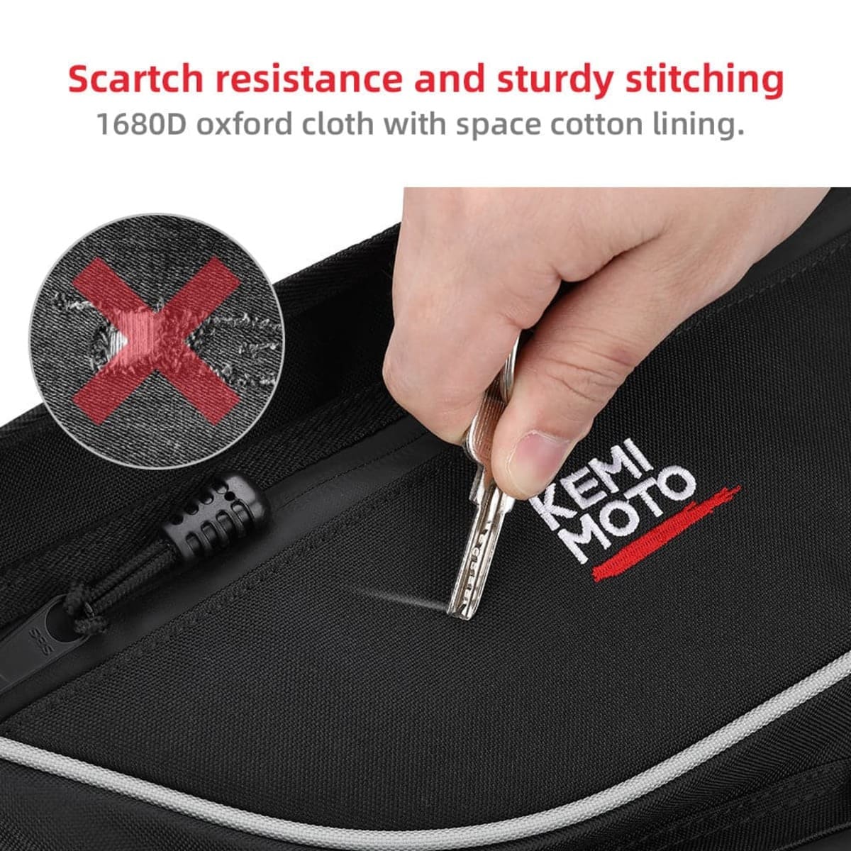 Kemimoto Can-Am Commander 600D Cab Pack Luggage Storage Bag - Image 5