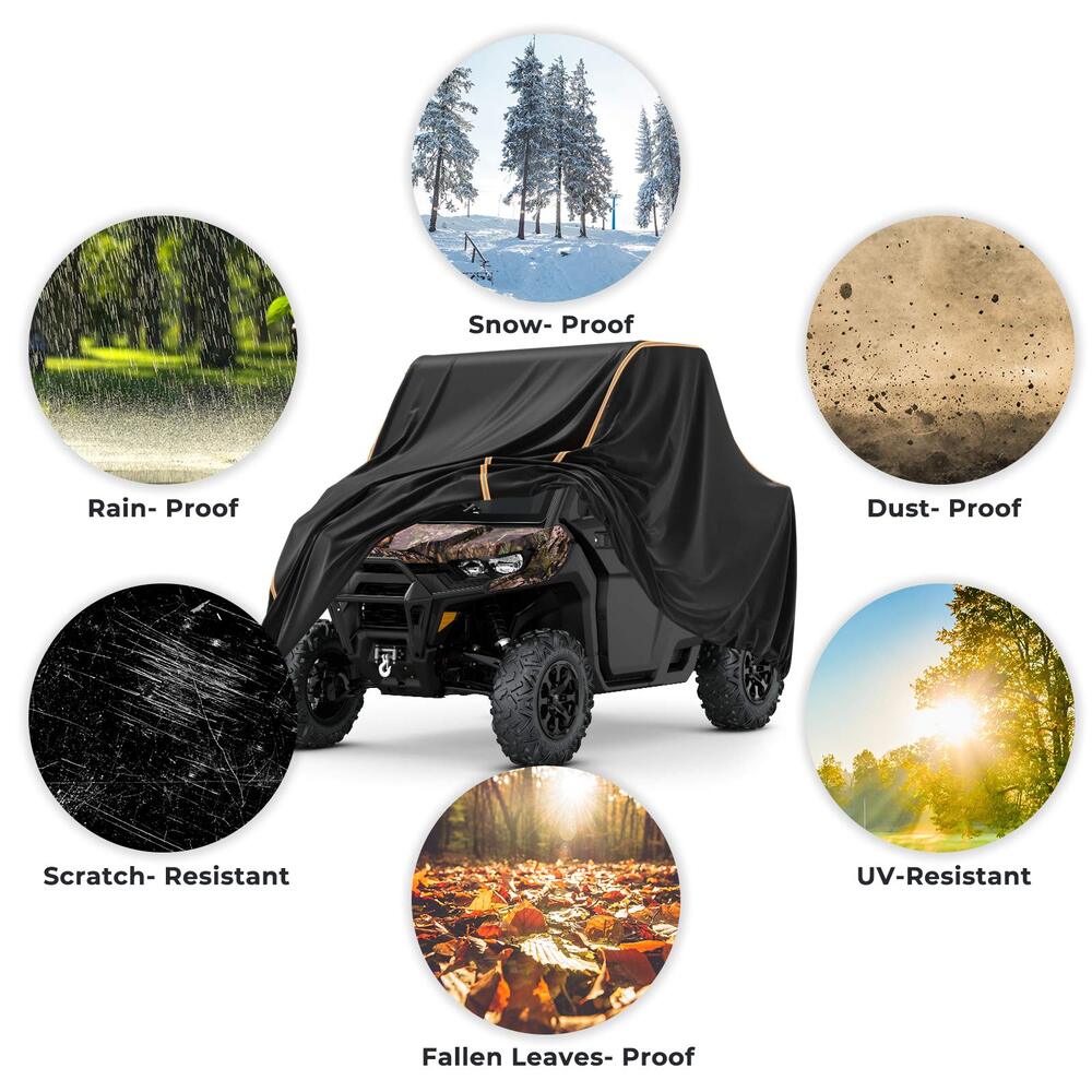 Kemimoto 2-Seater UTV Cover - Image 3