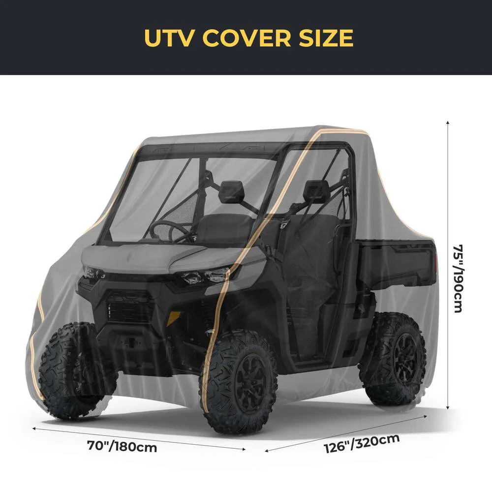 Kemimoto 2-Seater UTV Cover - Image 9