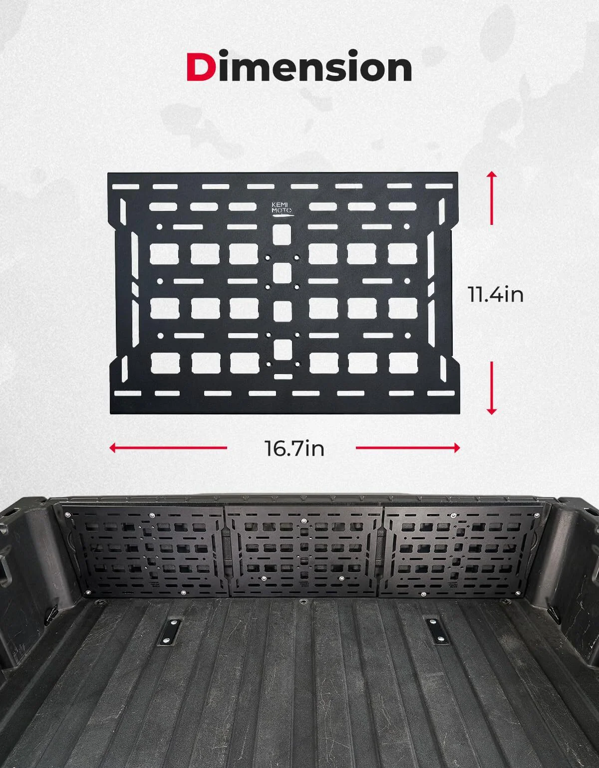 Kemimoto Can-Am Defender Molle Panel 3-Pack - Image 6