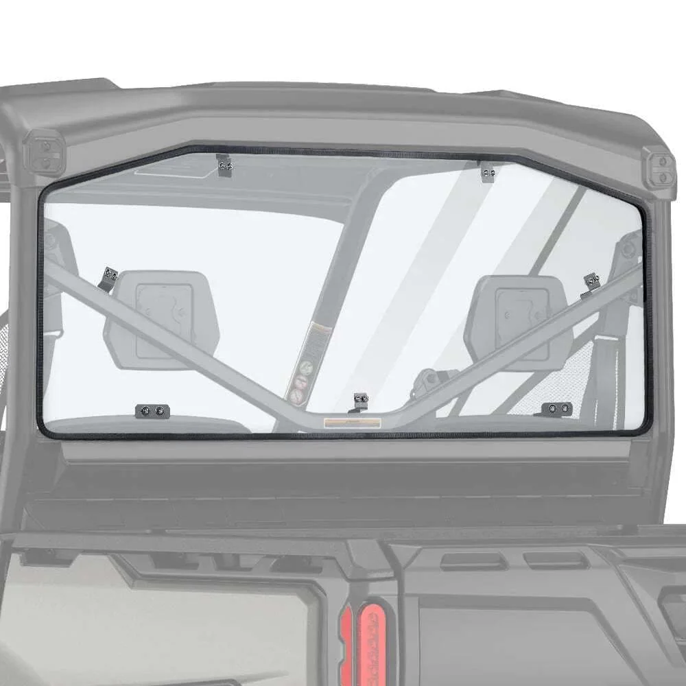Kemimoto Can-Am Defender Rear Windshield & Hard Roof Top Plastic - Image 3