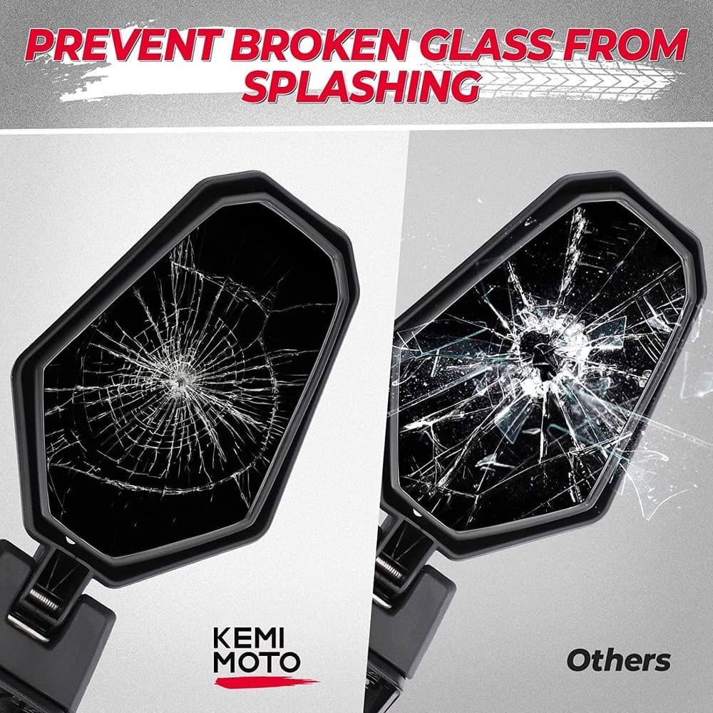 Kemimoto Can-Am Maverick Sport/Trail One Pair Side Mirrors - Image 3