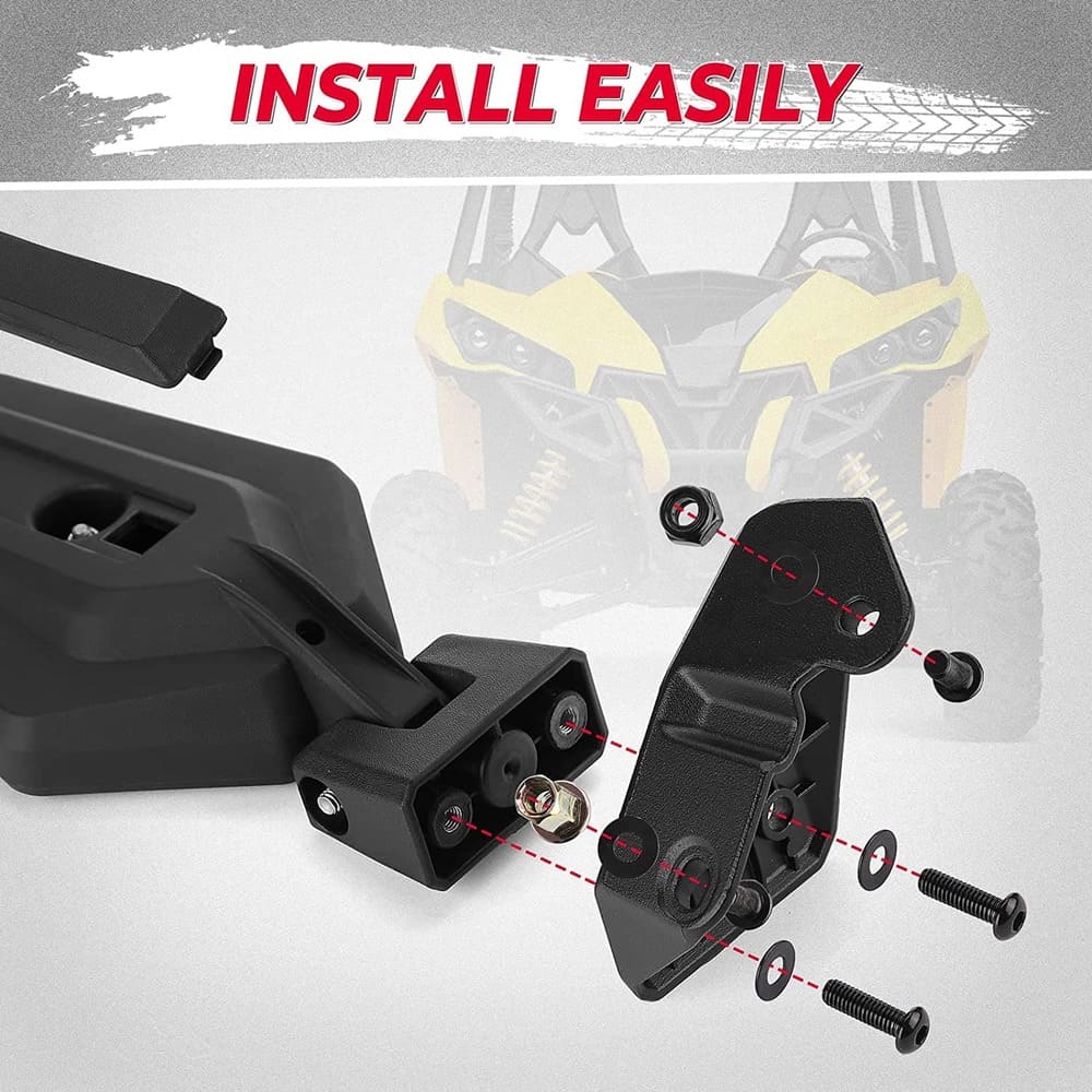 Kemimoto Can-Am Maverick Sport/Trail One Pair Side Mirrors - Image 6