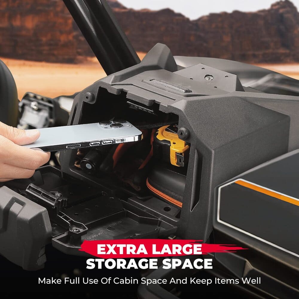 Kemimoto Can-Am Maverick Sport/Trail Tablet Holder w/ Storage Box - Image 3
