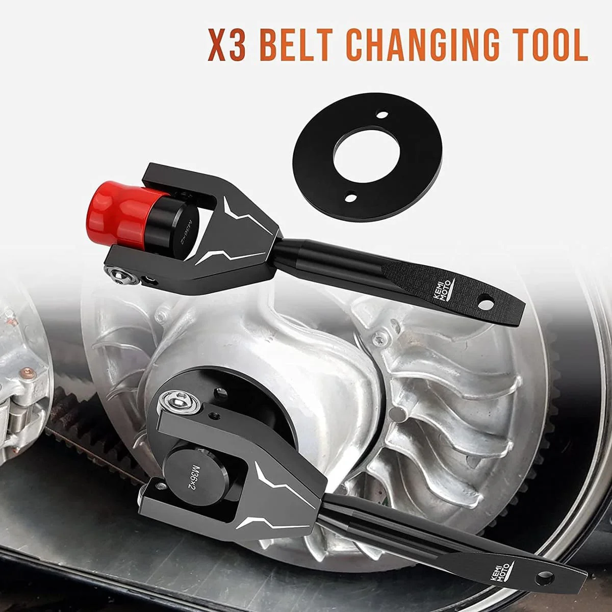 Kemimoto Can-Am Maverick X3 Belt Changing Tool - Image 10