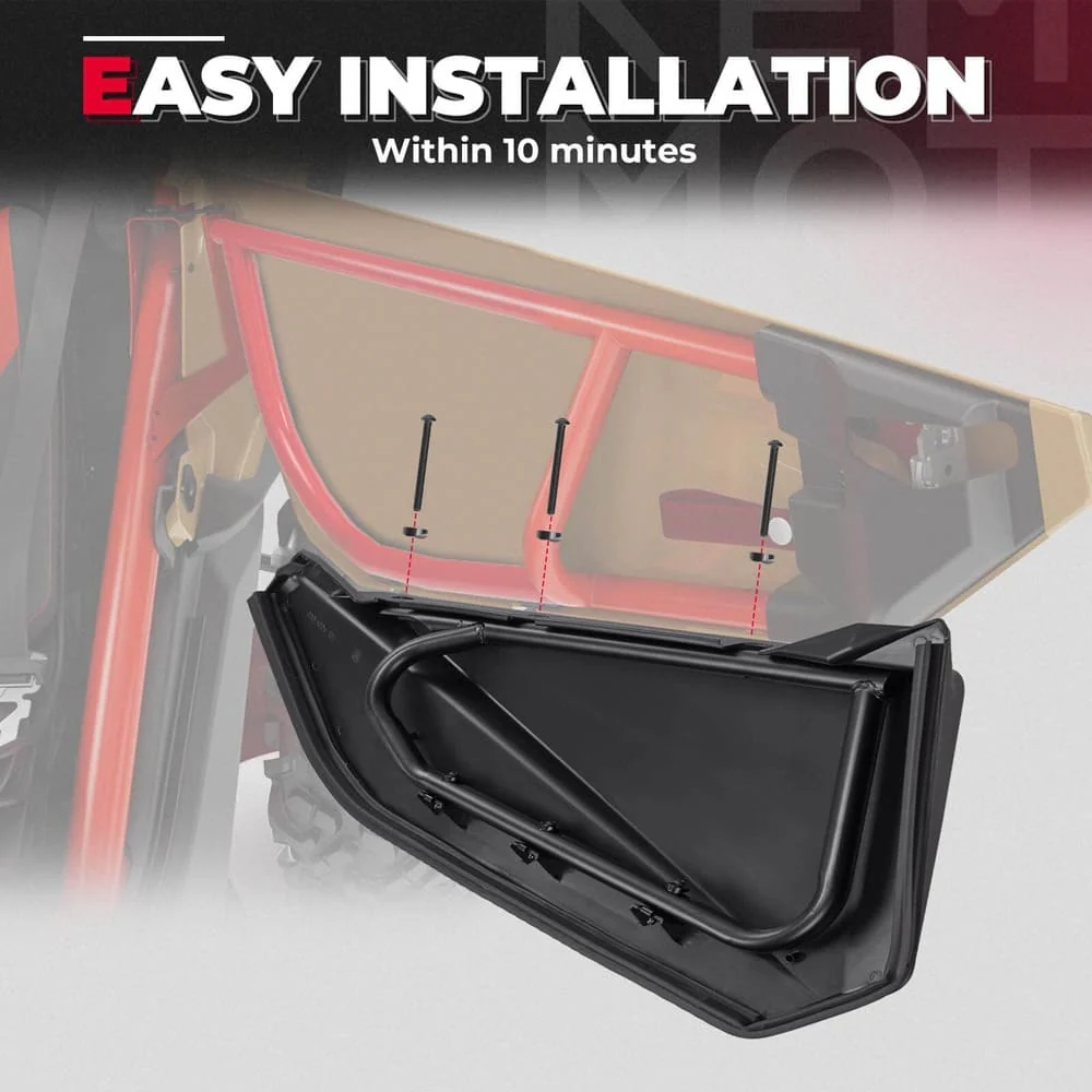 Kemimoto Can-Am Maverick X3 Front Lower Door Inserts & Console Storage Bag - Image 7