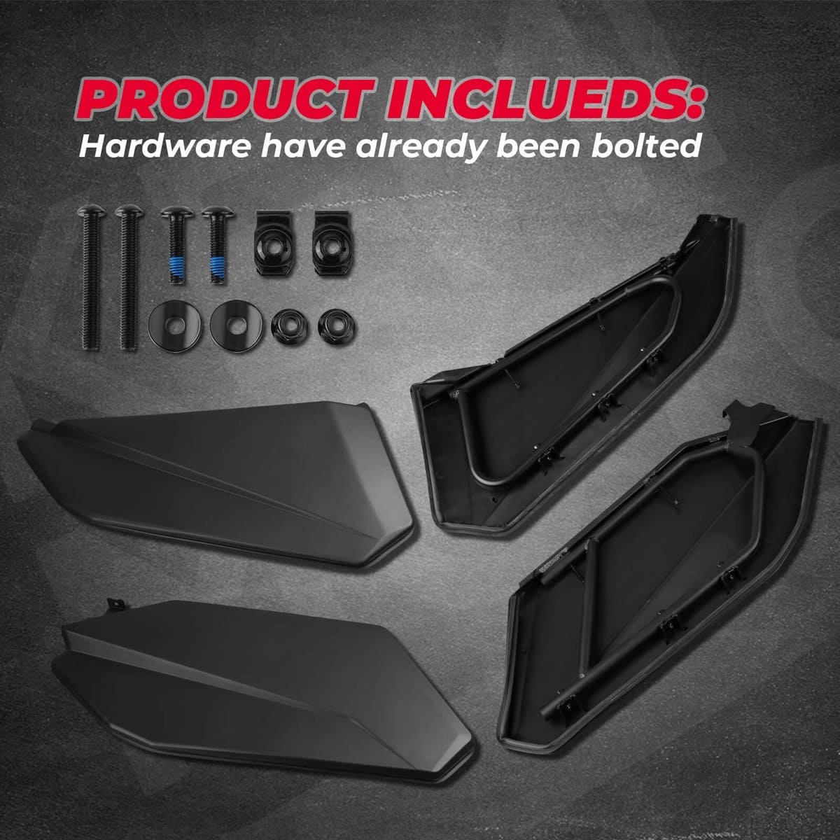 Kemimoto Can-Am Maverick X3 MAX Lower Doors Panels & Door Strorage Bags - Image 9