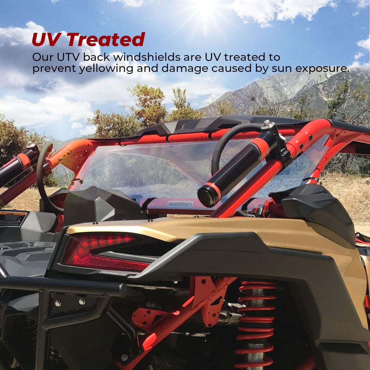 Kemimoto Can-Am Maverick X3 Max Soft Cab Enclosure & Rear Windshield - Image 3