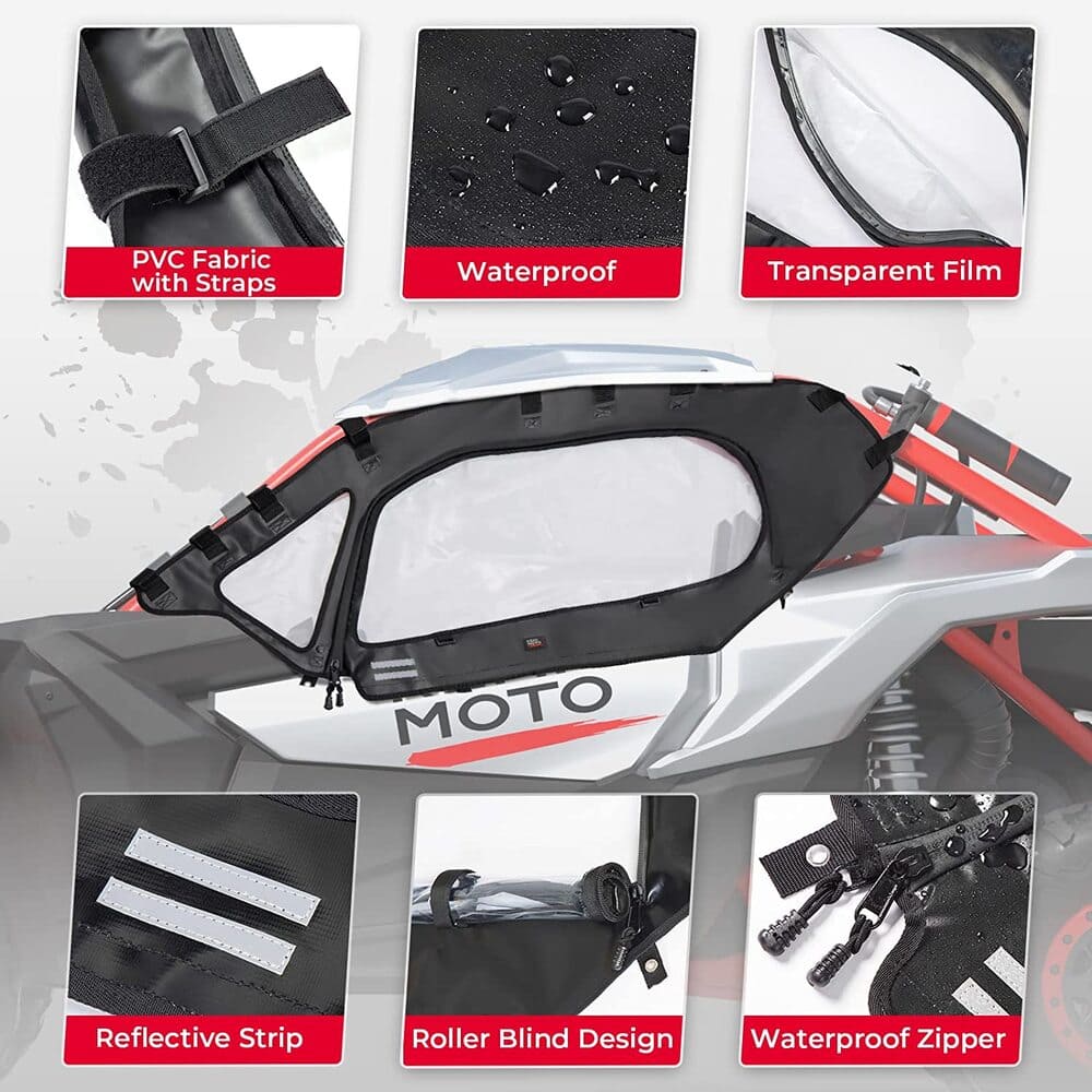 Kemimoto Can-Am Maverick X3/Max Windshield Set - Image 2