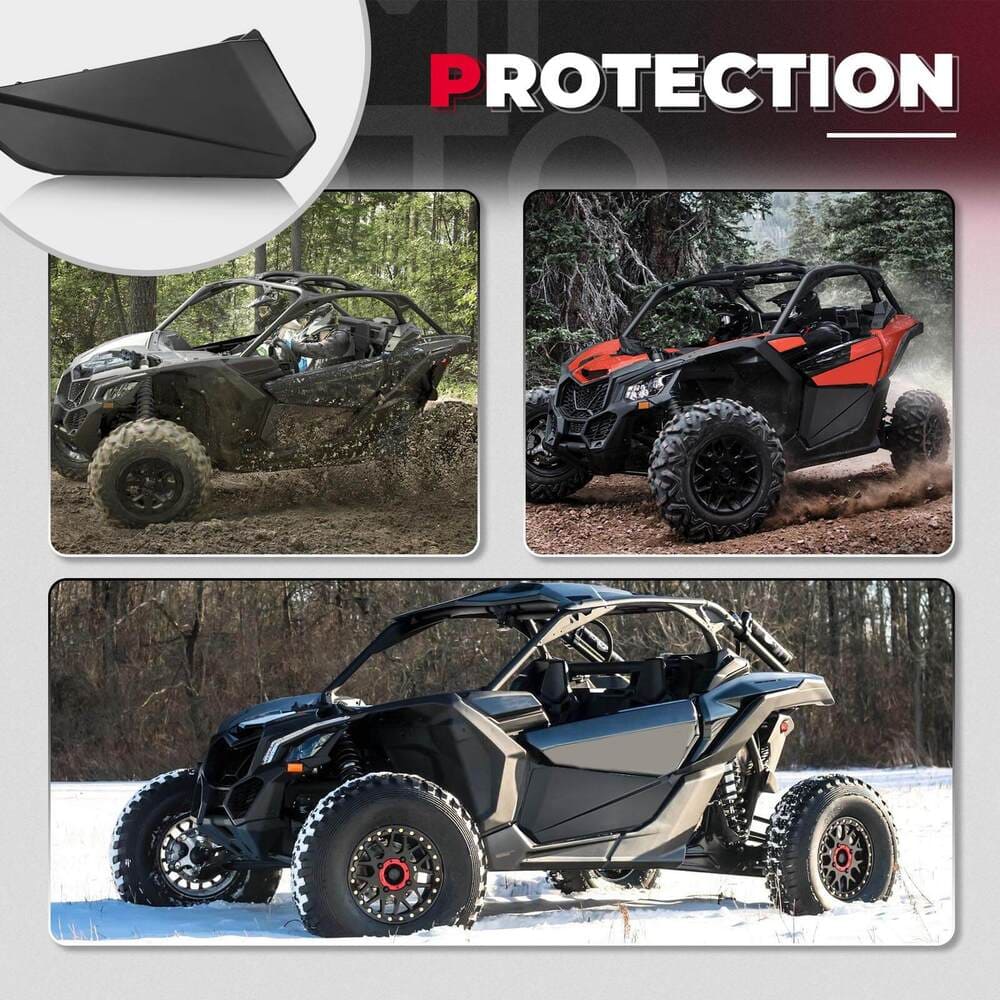 Kemimoto Can-Am Maverick X3 Noise Reduction Kit & Front Lower Door Inserts - Image 5