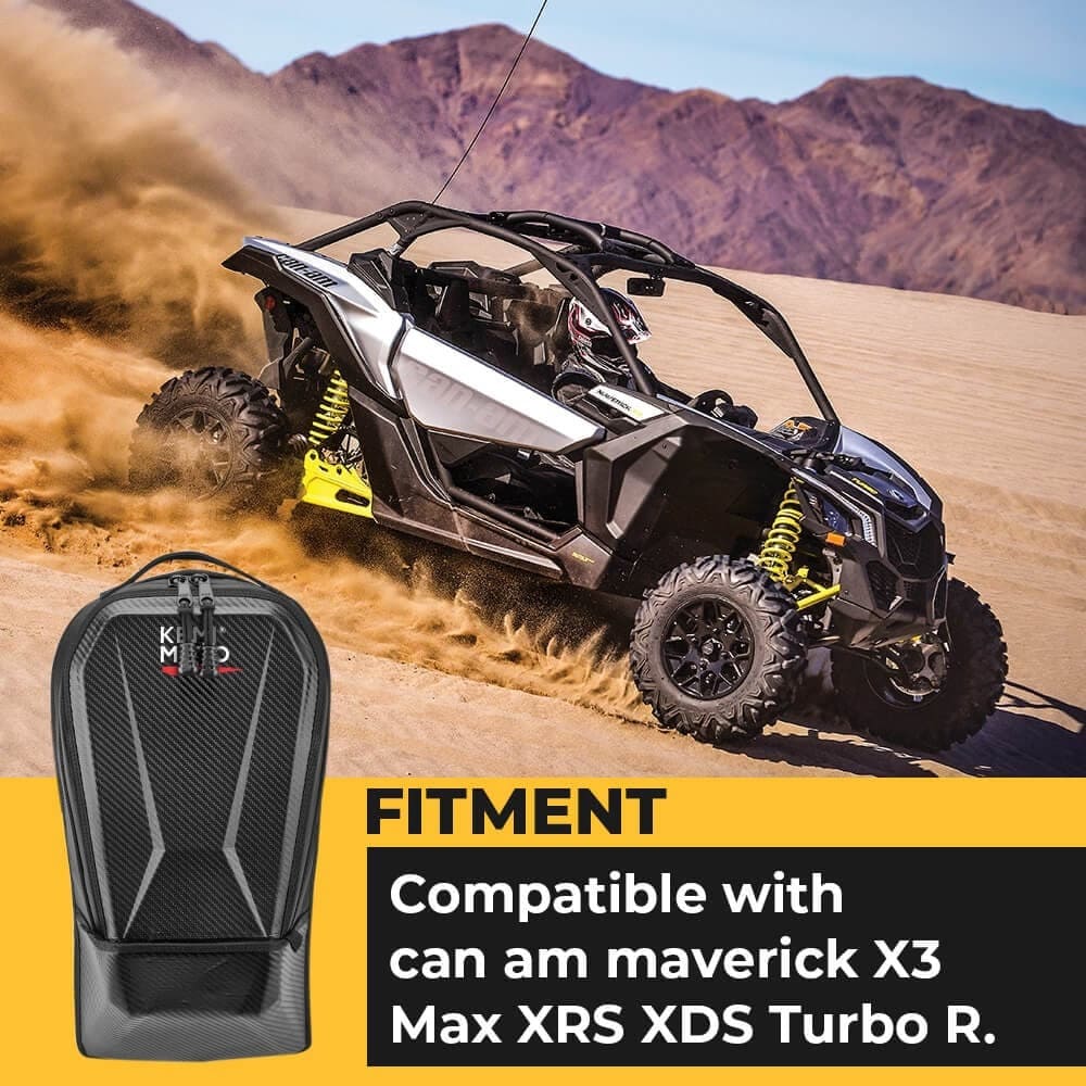Kemimoto Can-Am Maverick X3 Tablet Holder & Storage Bag - Image 14