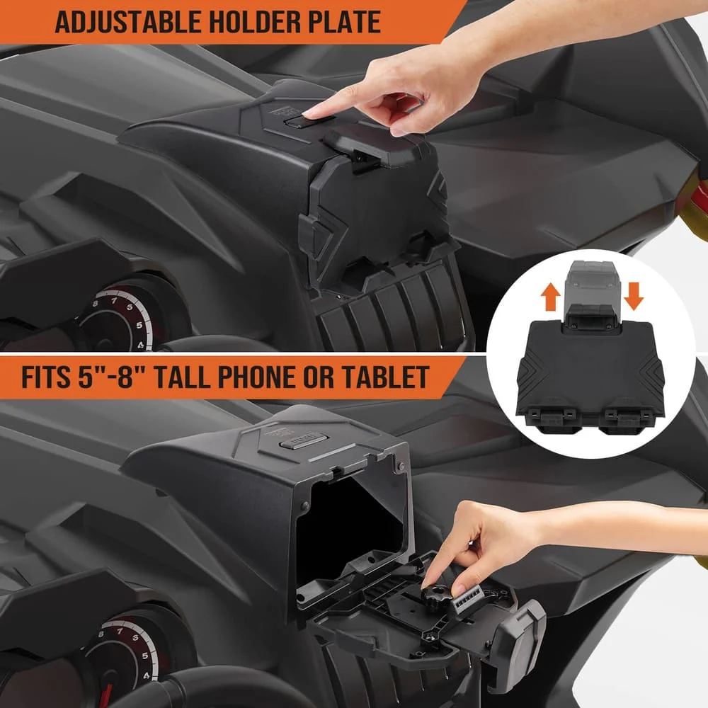 Kemimoto Can-Am Maverick X3 Tablet Holder & Storage Bag - Image 7